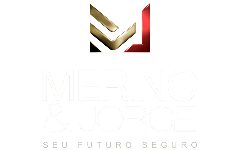 Merino e Jorge Corretora de Seguros - Logotipo Vertical